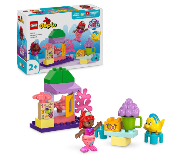 LEGO DUPLO DISNEY TM 10420 Stoisko kawowe Arielki i Florka - 1248387 - zdjęcie 2
